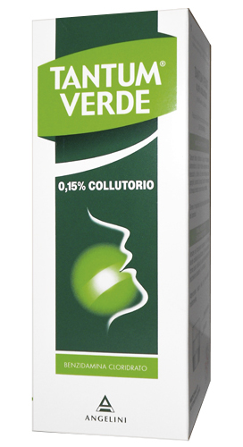 Tantum verde 0,15% collutorio - flacone 240 ml