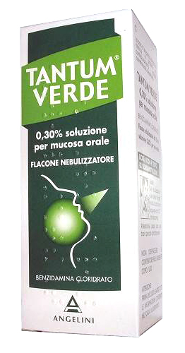 Tantum verde 0,30% soluzione per mucosa orale - flacone nebulizzatore 15 ml