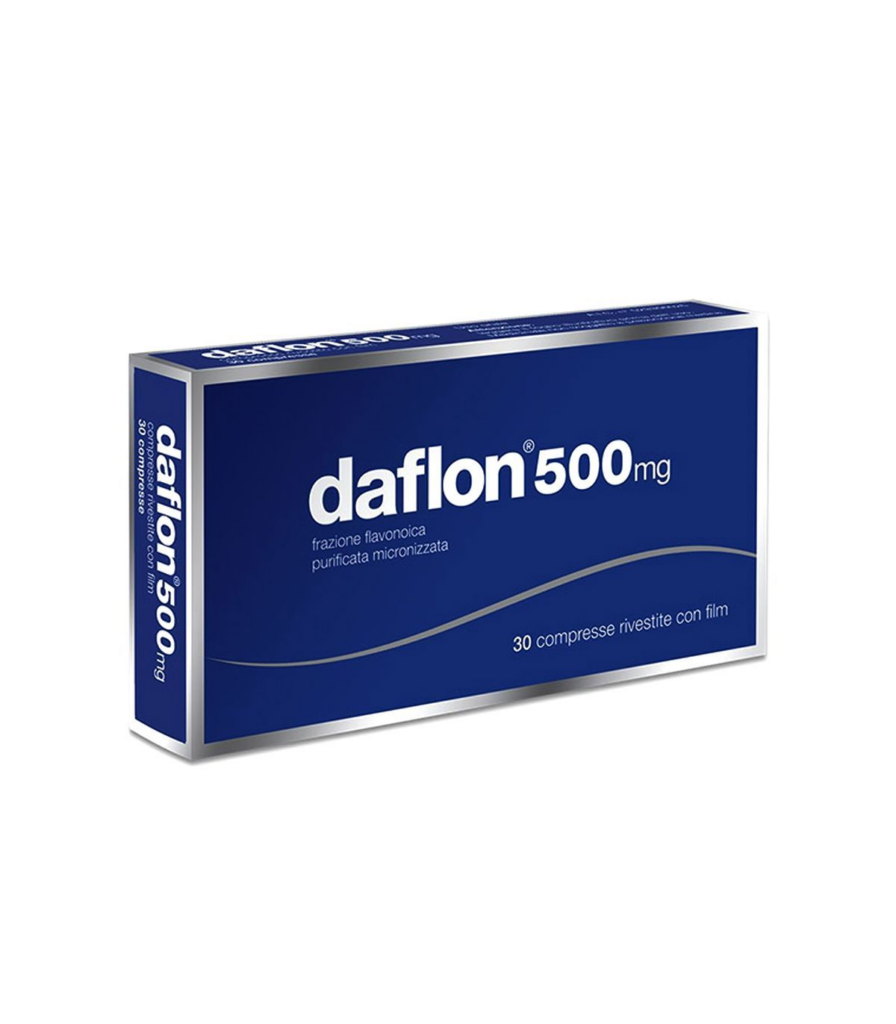 Daflon 500 mg compresse rivestite con film 30 compresse in blister pvc/al