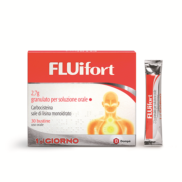 Fluifort 2,7 g granulato per soluzione orale - 30 bustine