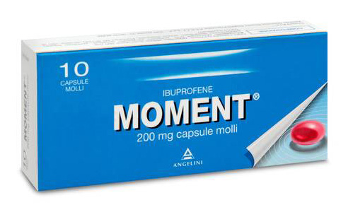 Moment 200 mg capsule molli - 10 capsule