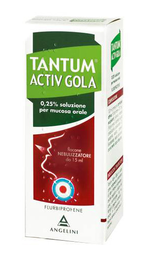 Tantum verde gola 250 mg/100 ml spray per mucosa orale - soluzione 15 ml