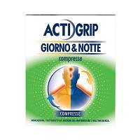 Actigrip giorno & notte 500 mg + 60 mg compresse - 12 compresse giorno + - 500 mg + 25 mg compresse - 4 compresse notte