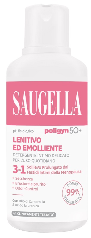 Saugella poligyn ph neutro detergente intimo lenitivo ed emolliente 500 ml