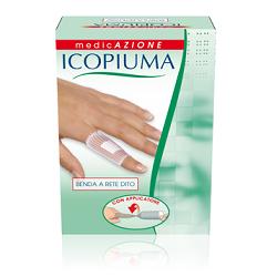 Icopiuma benda a compressione fisiologica rete dito cal 1 1 pezzo con applicatore