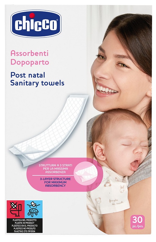 Chicco assorbenti protection postparto 30 pezzi