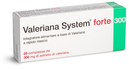 Valeriana system forte 20 compresse