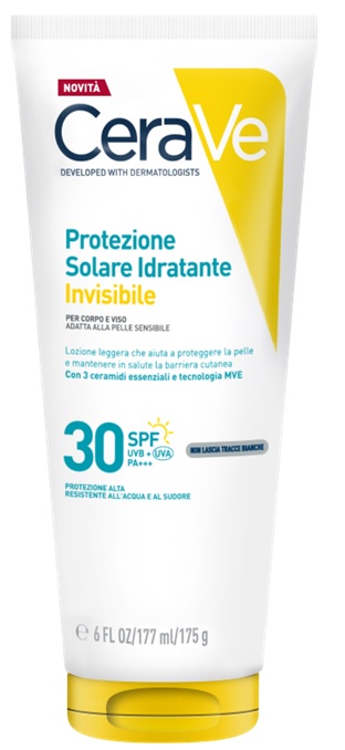 Cerave protezione solare idratante invisibile spf30 177 ml