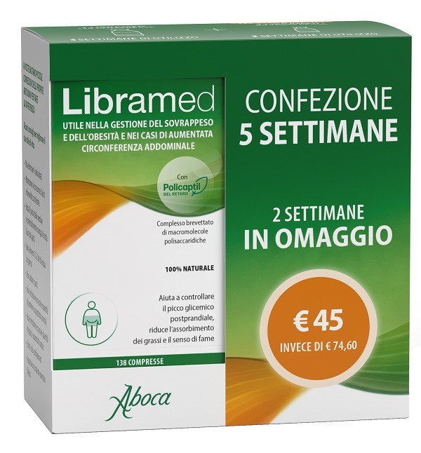 Libramed trattamento 5 settimane 138 + 84 compresse