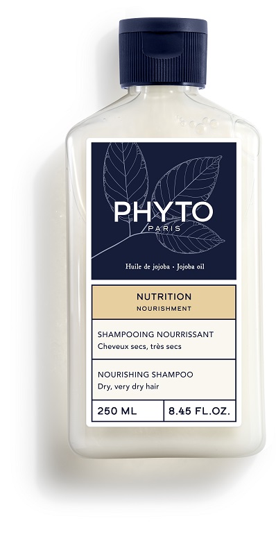 Phyto paris nutrition shampoo nutriente per capelli secchi molto secchi 250 ml