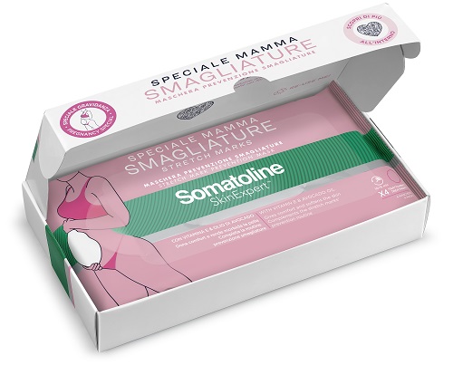Somatoline skin expert maschera mum to be 4 pezzi