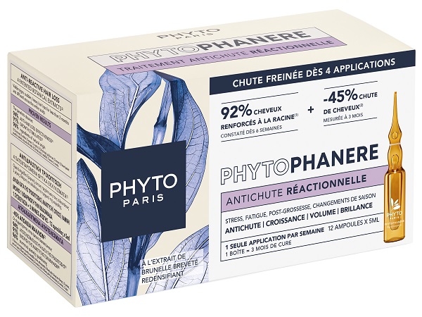 Phytophanere anticaduta reactionnelle 12 fiale x 5 ml