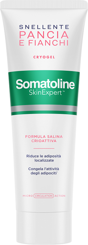 Somatoline skin expert snellente pancia fianchi cryogel 250 ml