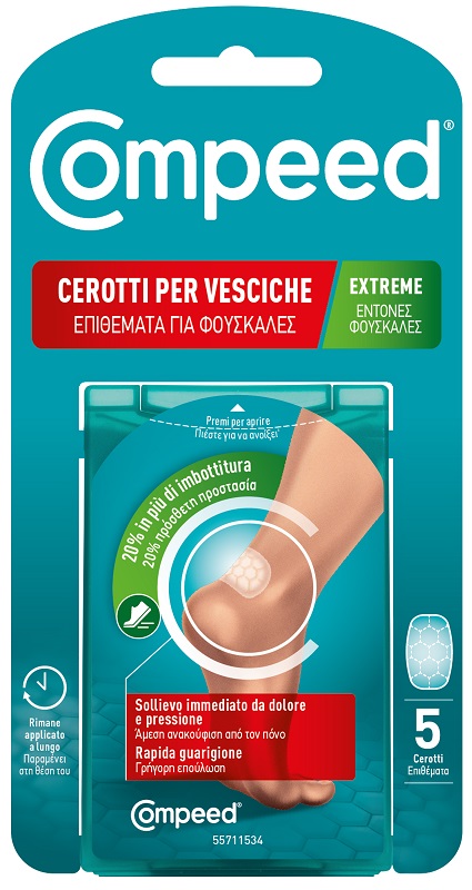 Compeed cerotti per vesciche extreme 5 pezzi