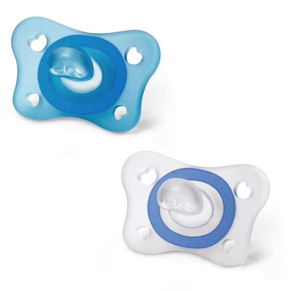 Chicco gommottino boy silicone 2-6 mesi 2 pezzi ita c