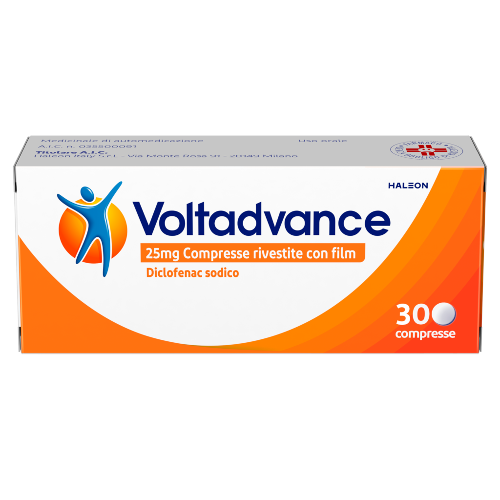 Voltadvance 25 mg compresse rivestite con film 30 compresse in blister opa/al/pvc/al