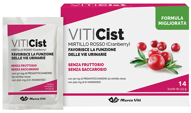 Viticist mirtillo senza fruttosio 14 bustine