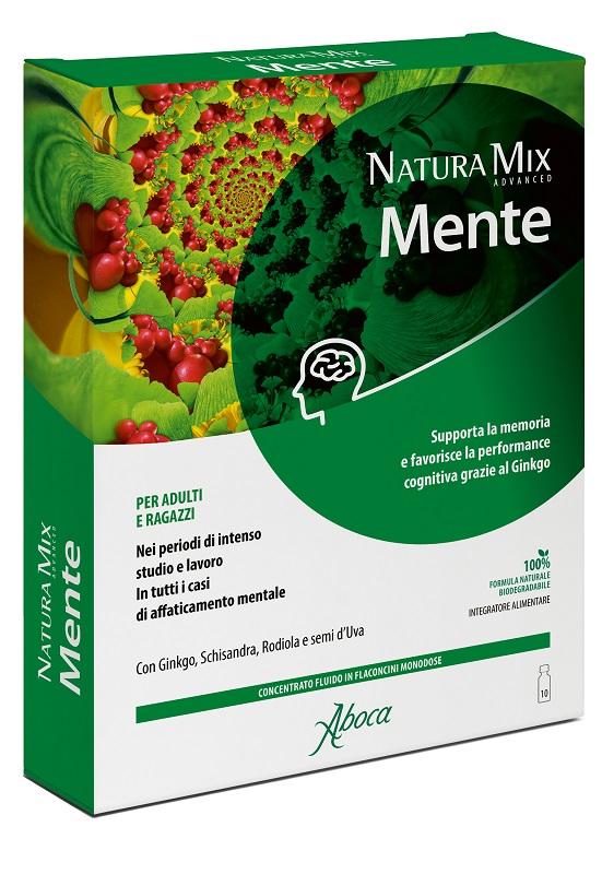 Natura mix advanced mente 10 flaconcini