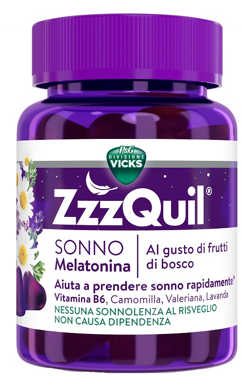 Vicks zzzquil natura 30 pastiglie gommose